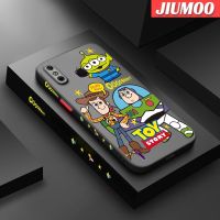 JIUMOO เคสสำหรับ Infinix Smart 4 4C X653รูปแบบของเล่นใหม่กระจกหลังฝ้าเคสกรอบซิลิโคนเคสมือถือโปร่งใสกันกระแทกรวมฝาครอบป้องกันเลนส์กล้องถ่ายรูปทั้งหมด