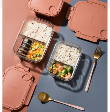 Glass bento boxes & microwaving