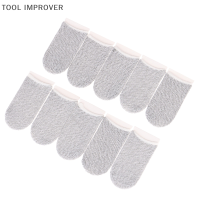 TOOL IMPROVER 10pcs เกมมือถือเหงื่อ-หลักฐานนิ้วมือถุงมือสัมผัสหน้าจอ thumbs Finger Sleeve