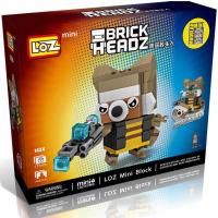 ตัวต่อ LOZ mini Brick HEADZ HAAR บล็อก ร็อคเก็ต แรคคูน การ์เดียน ออฟ เดอะ กาแลกซี่ มาร์เวล Rocket Raccoon Guardian Guardians of the Galaxy Marvel 1434 จัดจำหน่ายโดย HAAR Distributed by HAAR - ของขวัญ วันเกิด จับฉลาก ปีใหม่