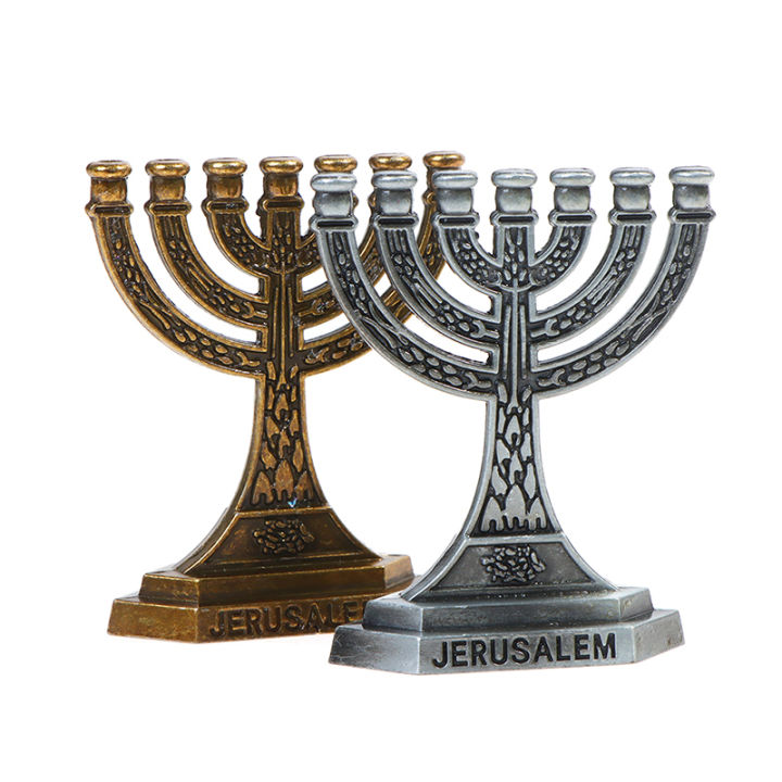 rayua-7สาขาเทียนผู้ถือหุ้น-jewish-were-candle-holder-relic-ornament