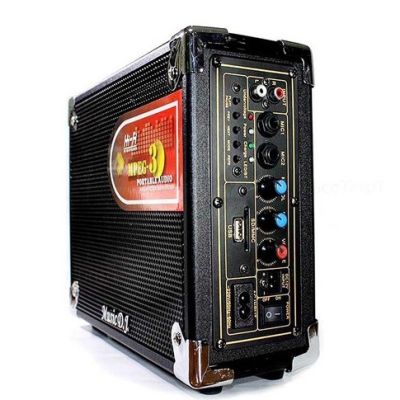 BESTSELLER อุปกรณ์คอม RAM Music D.J. M-M16B ชุดตู้ลำโพงช่วยสอน เครื่องขยายเสียงแบบหิ้ว พร้อมไมค์โครโฟน ไร้สาย สามารถเชื่อมต่อ Bluetooth/AUX/MicroU อุปกรณ์ต่อพ่วง ไอทีครบวงจร