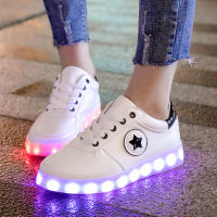 7ipupas 25-44 Graffiti led Shoes Slippers Glowing Luminous Sneakers Light Sole Basket Femme Baskets Kids Tenis Masculino Female