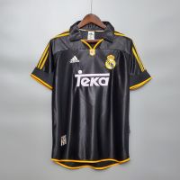 Most Popular 2021-22 98-99 Real Madrid Home Away Retro Soccer Jersey Football ขายเสื้อวินเทจ Royal คุณภาพสูง