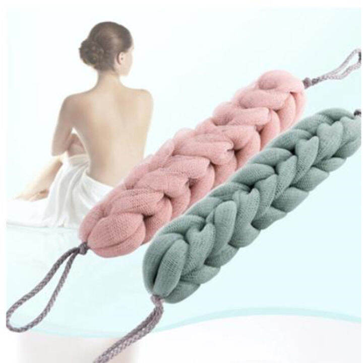 bath-towel-bath-soft-brush-exfoliating-dead-skin-shower-ball-strap-scrubber-sponge-soft-massager-bathroom-accessories