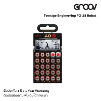 Teenage Engineering PO-28 Robot เครื่องดนตรีแบบพกพา  ขนาดเท่าเครื่องคิดเลข by GROOV.asia