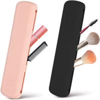 【CW】✺✻❀  Silicone Makeup Holder Case Fashion Face Brushes WaterProof Storage Organizer