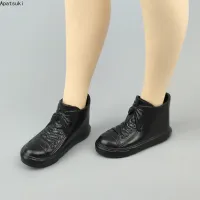 สีดำตุ๊กตาอุปกรณ์เสริมรองเท้ารองเท้าผ้าใบสำหรับตุ๊กตาบาร์บี้รองเท้าแฟชั่นรองเท้าสั้นสำหรับไบลท์16 BJD ตุ๊กตาเด็กและของเล่นเด็ก