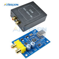 PCM5102A 32Bit 384KHZ DAC HIFI Asynchronous Decoder Board โมดูลถอดรหัสเสียง5V USB สำหรับ Mac OS Windows