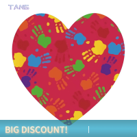 ?【Lowest price】TANG 500PCS/ROLL love ป้ายสติกเกอร์รูปหัวใจ scrapbooking กาวสติกเกอร์สำหรับวันวาเลนไทน์งานแต่งงานเครื่องประดับเครื่องเขียนสติกเกอร์บรรจุภัณฑ์สติกเกอร์