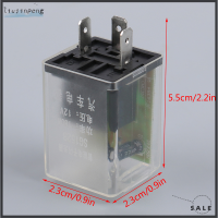 Liujinpeng รีเลย์ไฟฉายแอลอีดีรถยนต์3พิน12V ควบคุมอัตราสัญญาณเลี้ยวอิเล็กทรอนิกส์แบบสากล