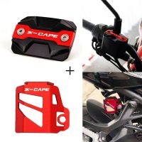 สำหรับ Moto Morini Xcape 650 X-Cape 650X X-Cape 2022 2023ฝาครอบอุปกรณ์เสริมติดด้านหลังมอเตอร์ไซค์ป้องกันหมวกกระปุกน้ำมันไฮดรอลิกเบรกหน้า