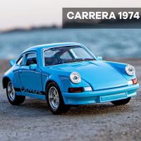 โมเดลรถยนต์สปอร์ต911 Carrera อัลลอยด์แบบคลาสสิกไดโอดโลหะแบบจำลองรถยานพาหนะย้อนยุคของขวัญสำหรับเด็กคอลเลกชัน