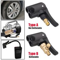 Brass Inflatable Pump Car Tire Air Chuck Inflator Pump Valve Connector Clip-on Adapter Car Tyre Wheel Valve For Xiaomi Pump 1S 2 Valves