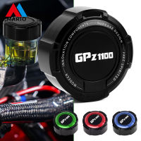 สำหรับคาวาซากิ ER-6f GPZ1100 ZEPHYR ZEPHYR1100 1995-2010 CNC อลูมิเนียมอุปกรณ์เสริมด้านหน้าน้ำมันเบรกอ่างเก็บน้ำปก Oiler ถ้วยหมวก