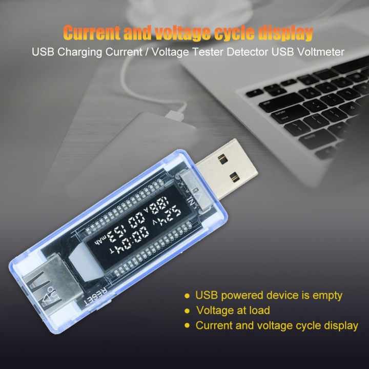 ร้อน-เครื่องทดสอบแรงดันไฟฟ้า-usb-ดิจิตอลเครื่องชาร์จโทรศัพท์เครื่องตรวจจับความจุไฟฟ้า