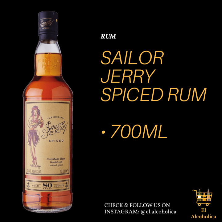 Sailor Jerry Spiced Rum 700ml Lazada PH