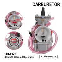 รถจักรยานยนต์ PWK30 PWK 30 Carburador คาร์บูเรเตอร์อลูมิเนียมสำหรับ100cc เพื่อ150cc เครื่องยนต์