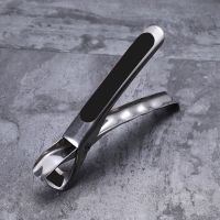 Non-Slip Pot Plate Bowl Clip Retriever Tongs Silicone Handle Kitchen Air Fryer Camping Tool