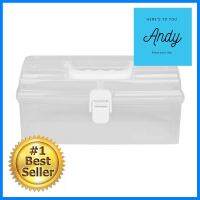 กล่องหูหิ้ว UNI-WARE 4774 11.5x21x10.5 ซม. สีขาวBOX WITH HANDLE UNI-WARE 4774 11.5X21X10.5CM WHITE **มีบริการชำระเงินปลายทาง**