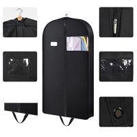 1pc Clothes Dustproof Dust Covers Waterproof Clothing Cover Coat Suit Dress Protector Hanging Garment Bags Closet Organizer Wardrobe Organisers