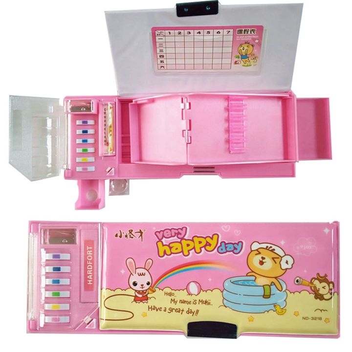 multifunction-creative-pencil-case-kawaii-cute-pupil-pencil-box-estuches-cartoon-calendars-pencil-bag-escolar-papelaria-chancery