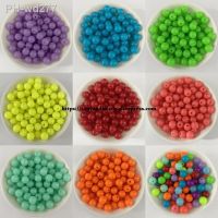 Shine Acrylic Round Spacer Beads 6 8 10 MM Pick Colour For Jewelry Making DIY