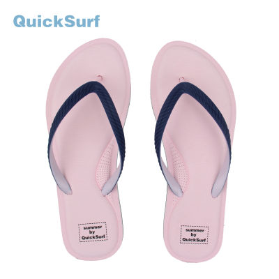 Quicksurf ของผู้หญิงเสื่อโยคะพลิก Flops รองเท้าแตะลื่นชายหาดกลางแจ้งท่องจักรเย็บผ้าเย็นนักเรียนคลิปสไลด์รองเท้าแตะรองเท้าแตะ