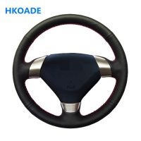 Customize DIY Micro Fiber Leather Car Steering Wheel Cover For Honda Accord 7 2002 2003 2004 2005 (3-Spoke) Car Interior Steering Wheels Accessories