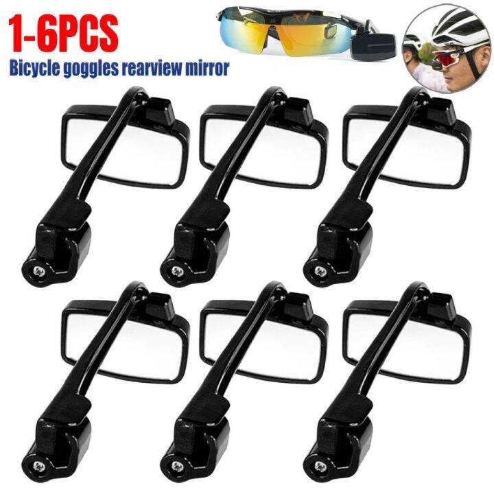 Cycling Eyeglass Bicycle Cycling Riding Glasses Rear View Mirror Helmet Rearview Mirror 360