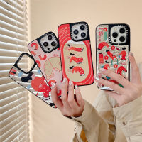 KIKI Case.tify Original Mirror Phone Case For iPhone 14 14plus 14pro 14promax 11 12 13promax Cute low back girl Pattern High-end shockproof hard case New Design