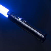 RGB Lightsaber 7สีด้ามจับโลหะปรับได้ด้วยการกดปุ่มเสียงประกอบการชาร์จยูเอสบีแอลอีดีไลท์เซเบอร์ FX สำหรับเป็นของขวัญ