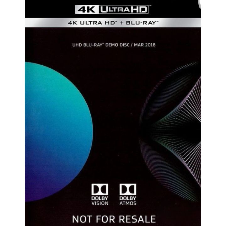 新品貴重 4K UHD Dolby Atmos Demo Disc 2018 ドルビー アトモス 