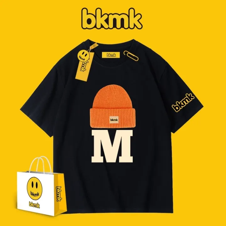 2063-bkmk-เสื้อยืดคอกลม-แขนสั้น-ผ้าฝ้าย-ทรงหลวม-ขนาดใหญ่-สีขาว-แฟชั่นฤดูร้อน-สําหรับผู้ชาย-คู่รัก