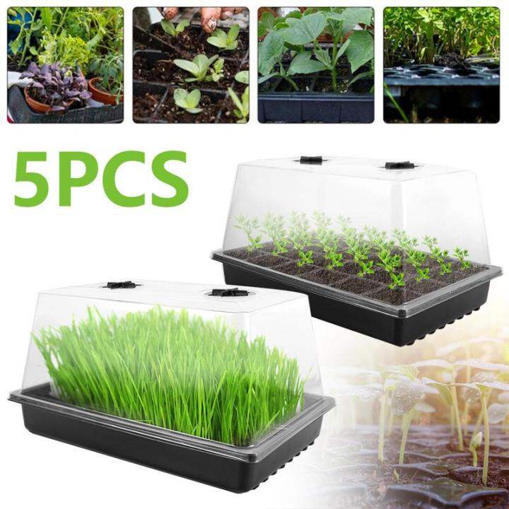 Seed Germination Propagator Plant Growth Pots Nursery Grow Box Nursery