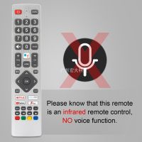 Remote Control Applicable To Sharp Tv Rmc0134 English Version Settings-Free Without Voice Function