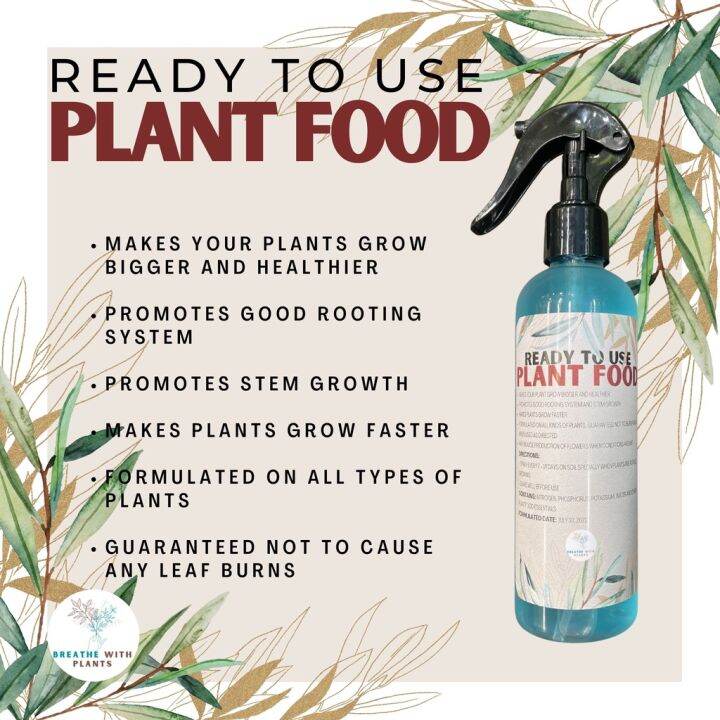 Ready to Use Plant Food Instantly Feeds For Indoor and Outdoor Plants♦