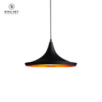 RINA HEY BIBURY-A/1 โคมไฟ โคมไฟห้อยเพดาน โคมไฟตกแต่งเพดาน ไฟติดเพดาน Pendant lamp W36 x D36 x H18 cm – สี ดำ