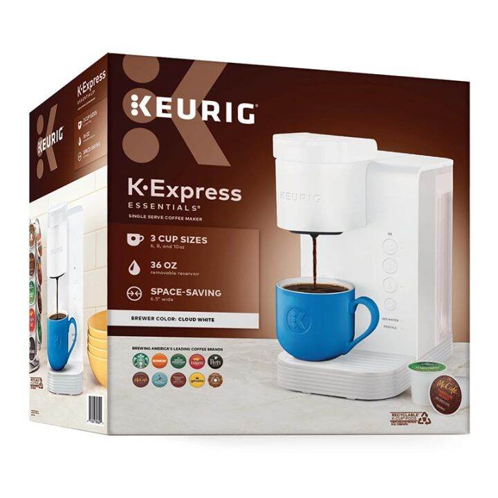 Keurig KExpress Essentials Single Serve KCup Pod Coffee Maker Lazada PH