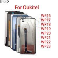 หน้าจอ LCD ใหม่สำหรับ Oukitel WP16 WP19 WP18 WP17 WP20 WP21 WP22อะไหล่ประกอบดิจิทัลจอแสดงผล LCD แบบสัมผัสหน้าจอใหม่