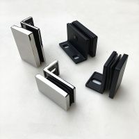 ✙◇ Thickened precision cast 304 stainless steel shower room bathroom partition glass fixing clip(SJ-5036T)