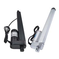 Linear actuator 500mm Stroke 12V 24V Linear Actuator Motor 100/300/500/700/1000/1200/1500N Silvery Electric Motors