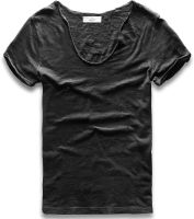 Zecmos Men V Neck Slim Fit 100 Cotton T-Shirt Basic T Shirts Casual