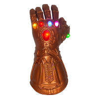 ถุงมือ ไฟ LED 1:1 ถุงมือ superhero weapen gauntlet HERO War ถุงมือคอสเพลย์ PVC KID gi. อุปกรณ์เสริมเสริม