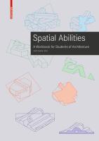 หนังสืออังกฤษใหม่ Training Spatial Abilities : A Workbook for Students of Architecture (2020. 160 S. 200 b/w ill. 297 mm) [Paperback]