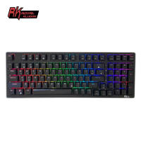 Royal Kludge RK98 Hot-swappable Wireless  คีย์บอร์ด gaming Keyboard with 98keys RGB Backlit Tri-mode For Windows and Mac