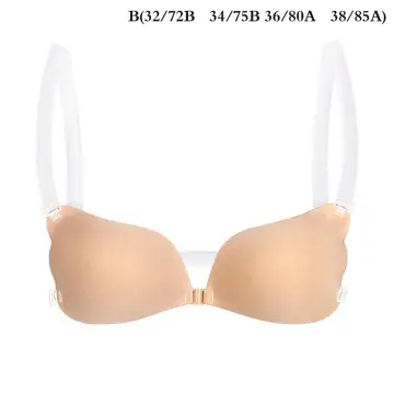 Summer Women's Transparent Push Up Bra Reusable Ultra-thin Clear Straps  Invisible Underwear Backless Bralette Top Lingerie