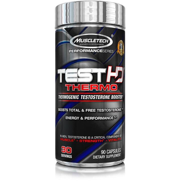 MuscleTech Test HD Thermo TESTOSTERONE BOOSTER ขนาด 90 แคปซูล สร้าง