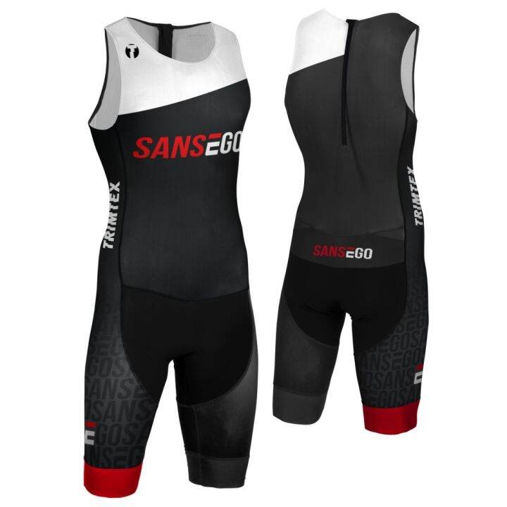 TRIMTEX Trisuit True Grit MEN 39;S Triathlon Jumpsuit ฤดูร้อน Skinsuit