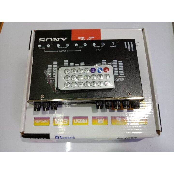 Sony SN07BT Digital 7 Band Parametric Equalizer Lazada PH